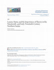 Research paper thumbnail of Luxury, Status, and the Importance of Slavery in the Nineteenth- and Early-Twentieth-Century Northern Sudan