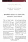 Research paper thumbnail of Racial/Ethnic Differences in Unwanted Births: Moderation by Sexual Orientation