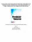 Research paper thumbnail of Navigating the Food Service Industry: The Impact of Shared Vision, Cooperation, and Empowerment as Core Competence on Competitive Advantage