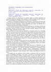 Research paper thumbnail of Dynamique d'émergence des connaissances