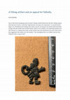 Research paper thumbnail of A Viking artifact and an appeal for Valhalla by David Mullaly