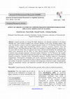 Research paper thumbnail of Effect of Abiotic Factors on Copepod Parasites from Beni-Haroun Dam (Mila City) North- East of Algeria