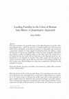 Research paper thumbnail of Leading Families in the Cities of Roman Asia Minor: a Quantitative Approach