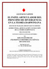 Research paper thumbnail of El papel articulador del Principio de Divergencia en la teoría darwiniana