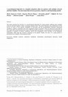 Research paper thumbnail of A psychological help-desk in a hospital outpatient clinic for patients with multiple sclerosis and their families: The interconnection between practices, objectives and functioning models