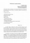 Research paper thumbnail of "Perdónanos nuestras deudas"