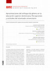 Research paper thumbnail of APROXIMACIONES DEL ENFOQUE DE GENERO