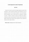 Research paper thumbnail of Gestão Integrada de Cadeia de Suprimentos RESUMO