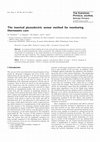 Research paper thumbnail of The inserted piezoelectric sensor method for monitoring thermosets cure