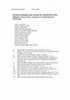 Research paper thumbnail of Revised terminology and concepts for organization of the epilepsies: Report of the Commission on Classification and Terminology