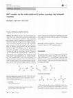 Research paper thumbnail of DFT studies on the acid-catalyzed Curtius reaction: the Schmidt reaction