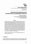 Research paper thumbnail of Enhancing second language learning: The PFIAP model and its pedagogical implications