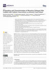 Research paper thumbnail of Preparation and Characterization of Bioactive Chitosan Film Loaded with Cashew (Anacardium occidentale) Leaf Extract