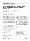 Research paper thumbnail of Characterization of a novel clade of Xanthomonas isolated from rice leaves in Mali and proposal of Xanthomonas maliensis sp. nov