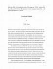 Research paper thumbnail of Local and Global