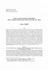 Research paper thumbnail of From the Medieval Age to the Ottoman Period an Island in the Grip of Competition in the Eastern Mediterranean: Megisti