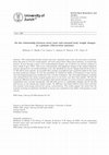 Research paper thumbnail of On the relationship between sweet taste and seasonal body weight changes in a primate (Microcebus murinus)