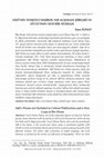 Research paper thumbnail of SÂFÎ’NİN TENKİTLİ NEŞİRDE YER ALMAYAN ŞİİRLERİ VE DÎVÂN’ININ YENİ BİR NÜSHASI