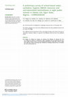 Research paper thumbnail of A preliminary survey of school-based water, sanitation, hygiene (WASH) resources and soil-transmitted helminthiasis in eight public schools in Odeda LGA, Ogun State, Nigeria – CORRIGENDUM