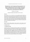 Research paper thumbnail of Examining the Learning Engagement of ESL Learners With Native ESL Teaching Instructions, Focusing on Behavioral, Affective, and Cognitive Aspects