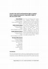 Research paper thumbnail of Trends in the Czech and Hungarian labour markets from a regional perspective, especially in light of the two recent crises