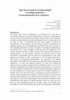 Research paper thumbnail of ¿Qué hay de  malo en la biotecnología? Ponencia.