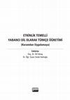 Research paper thumbnail of Yabancı Dil Olarak Türkçe Öğretiminde Konuşma (Sözlü İletişim, Etkileşim ve Üretim)