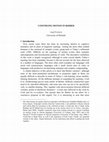 Research paper thumbnail of Construing motion in Berber