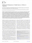 Research paper thumbnail of Defining the phylogenomics of Shigella species: A pathway to diagnostics