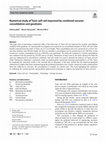 Research paper thumbnail of Numerical study of Tunis soft soil improved by combined vacuum consolidation and geodrains