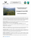 Research paper thumbnail of Call for participation in the dig - Castel di Mura 2024