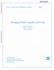 Research paper thumbnail of Emerging Market Liquidity and Crises