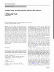 Research paper thumbnail of Ab initio study of antiferroelectric PbZrO3 (001) surfaces