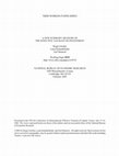 Research paper thumbnail of A New Summary Measure of the Effective Tax Rate on Investment