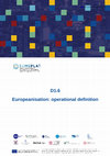 Research paper thumbnail of Europeanisation: operational definition