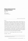 Research paper thumbnail of Padrões Setoriais de Inovação na Indústria Brasileira