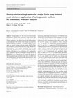 Research paper thumbnail of Biodegradation of high molecular weight PAHs using isolated yeast mixtures: application of meta-genomic methods for community structure analyses