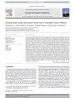 Research paper thumbnail of Drinking water quality and human health risk in Charsadda district, Pakistan