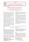 Research paper thumbnail of Rektumda İnorganik Yabancı Cisim: Olgu Sunumu