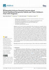 Research paper thumbnail of Relationship between Parental Concerns about Social–Emotional Reciprocity Deficits and Their Children’s Final ASD Diagnosis