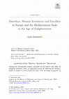 Research paper thumbnail of Elsewhere. Women Translators and Travellers in Europe and the Mediterranean Basin in the Age of Enlightenment