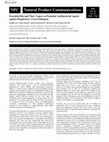 Research paper thumbnail of Essential Oils and Their Vapors as Potential Antibacterial Agents against Respiratory Tract Pathogens