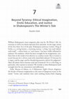 Research paper thumbnail of Beyond Tyranny: Ethical Imagination, Erotic Education, and Justice in Shakespeare’s The Winter’s Tale