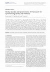 Research paper thumbnail of Strata, Scarabs and Synchronisms: A Framework for Synchronizing Strata and Artifacts