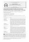 Research paper thumbnail of Çalışanlardaki Teknolojik Stresin Bireysel İş Performansı Üzerindeki Etkisinde Çalışma Arkadaşı Desteğinin Aracılık Rolü