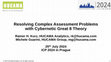 Research paper thumbnail of Resolving Complex Assessment Problems with Cybernetic Great 8 Theory