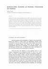 Research paper thumbnail of Barcelone: écrire la marge, traduire en marge