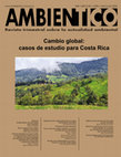 Research paper thumbnail of Proyecciones de Cambio Climático en eventos extremos para el cantón Dota