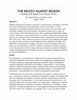 Research paper thumbnail of THE REVOLT AGAINST REASON -- Dealing with Denial in its Various Forms