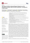 Research paper thumbnail of The Impact of Risk-Adjusted Heparin Regimens on the Outcome of Patients with COVID-19 Infection. A Prospective Cohort Study